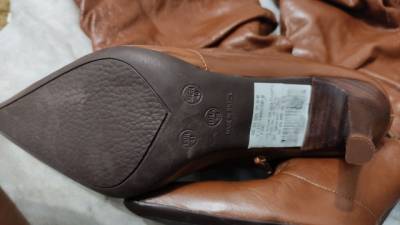Bota De Couro Cano Longo