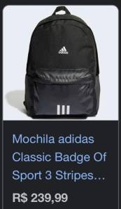 Mochila Adidas Classic Badge