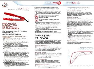 Prancha Cermica Gama Italy