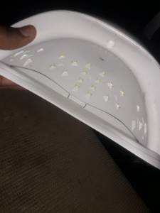 Motorzinho De Unha E Cabine Uv Led