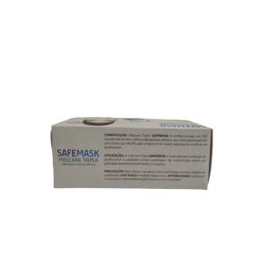 Mascara Tripla C/ Elastico Branco C/50