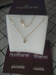 Corrente E Pingente Rommanel