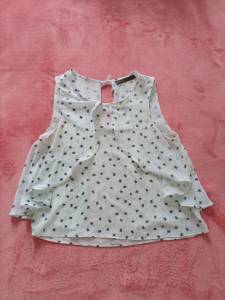 Camisa Com Babado Tecido Leve O Vero