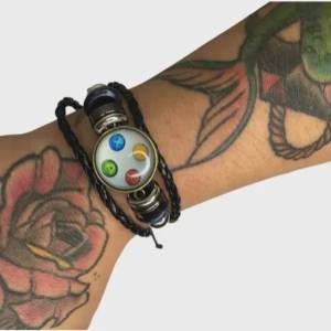 Pulseira Game Bracelete Couro Modelos *novas*entrega Gratis Em Udi