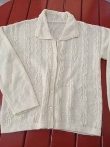 Cardigan Branco M
