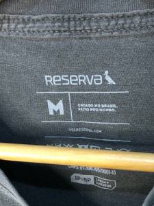 Camiseta Reserva