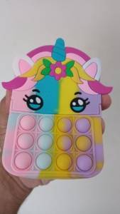 Bolsinha Pop It Unicrnio - Infantil