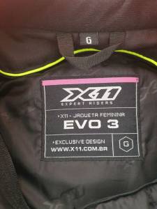 Vendo Jaqueta X11 Evo3 Feminina 100% Impermeavel Preto/cinza