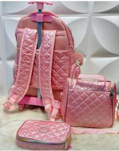 Mochila Com Carrinho Yepp Kit