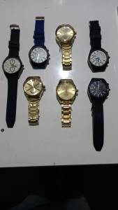 Lote De 7 Relgios Novos Sem Bateria. $ 100
