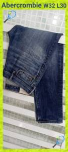 Oportunidade nica!!! Estilosa Cala Jeans Masculina Albercrombie T.40  Apenas $100