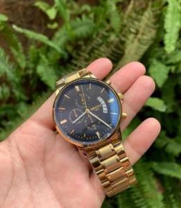 Relgio Nibosi De Luxo Original Dourado
