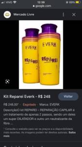 Kit Progressiva Everk Reparei