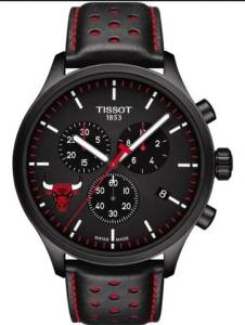 Relogio Tissot Nba Chicaco Bulls Black Usado 2 Vezes Possui Certificado