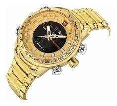 Relgio Naviforce Original Dourado