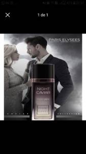 Perfume Night Caviar 100 Ml L Masculino Paris Elysees