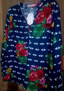 Blusa Social Estampada
