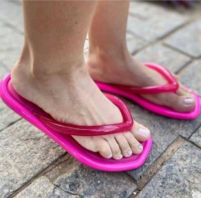 Chinelo Cristal Pink N 36,