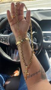 Cordo De Ouro 18k Com 97g