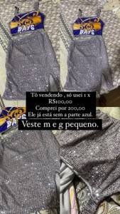 Vestido Usado 1x (sem Parte Azul)