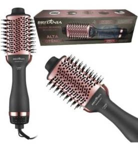 Escova Secadora Alisadora Britnia Soft Bes20rg Bivolt