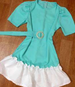 Vestido Com Cinto