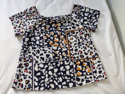 Blusinha Estampada Modelo Ciganinha Tamanho Gg