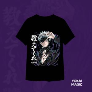 Camisa Anime Jujutsu Kaisen Satoru Gojo