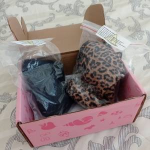 Conjunto De Biquni Animal Print + Calcinha Preta.