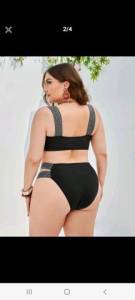 Biquni Da Shein Novo Pluz Size, Super Lindo.