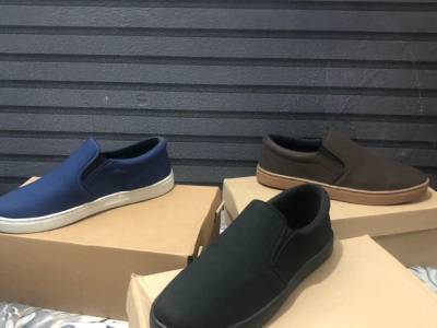 Os 3 Sapatnis Slip On Yate Masculino Casual, Cala 40/41