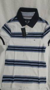 Camisa Polo Tommy Hilfiger Listras Importada Tam P