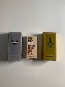 Combo Miniatura Perfume Importados 5ml