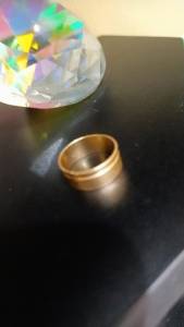 Vendo Uma Aliana 18k 4,5g 7m