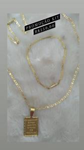 Corrente Masculina Moeda Antiga Promoo Black Novembro