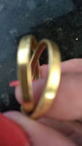 Argola Em Ouro L