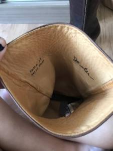 Bota De Couro Legtimo Daslu