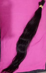 Cabelo 100% Humano 134 Gramas 65cm