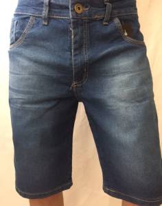 Bermuda Jeans Com Elastano E Bermuda Resgada Destroyed Com Entrega Grtis