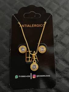 Conjunto Com Zircnias 001