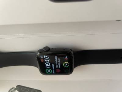 Apple Watch Series 6 44mm Preto Na Caixa Completo