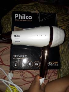 Secador De Cabelo E Escova