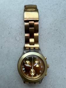 Relgio Swatch Dourado
