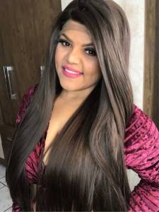 Lace Front Cor Castanho