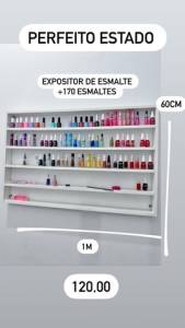 Expositor De Esmalte +170 Esmaltes 1mx60