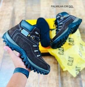 Bota Caterpillar Original - Palmilha Em Gel