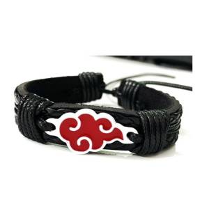 Pulseira Akatsuki Nuvem Vermelha Anime Naruto