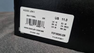 Tenis Oakley Modoc Low Ii (43) Original - Em At 12x C/ Juros!