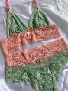 Conjuntos Lingerie Com Forro