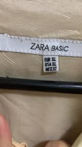 Casaco De Tecido De Marca Zara